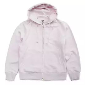 Knit Zip Parka - Light Pink