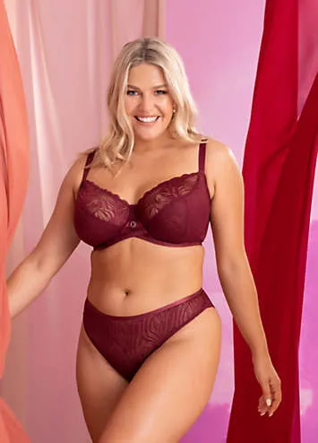 Lace Daze Brazilian Briefs by Curvy Kate at Look Again