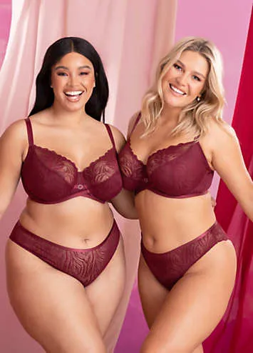 Lace Daze Brazilian Briefs by Curvy Kate at Look Again