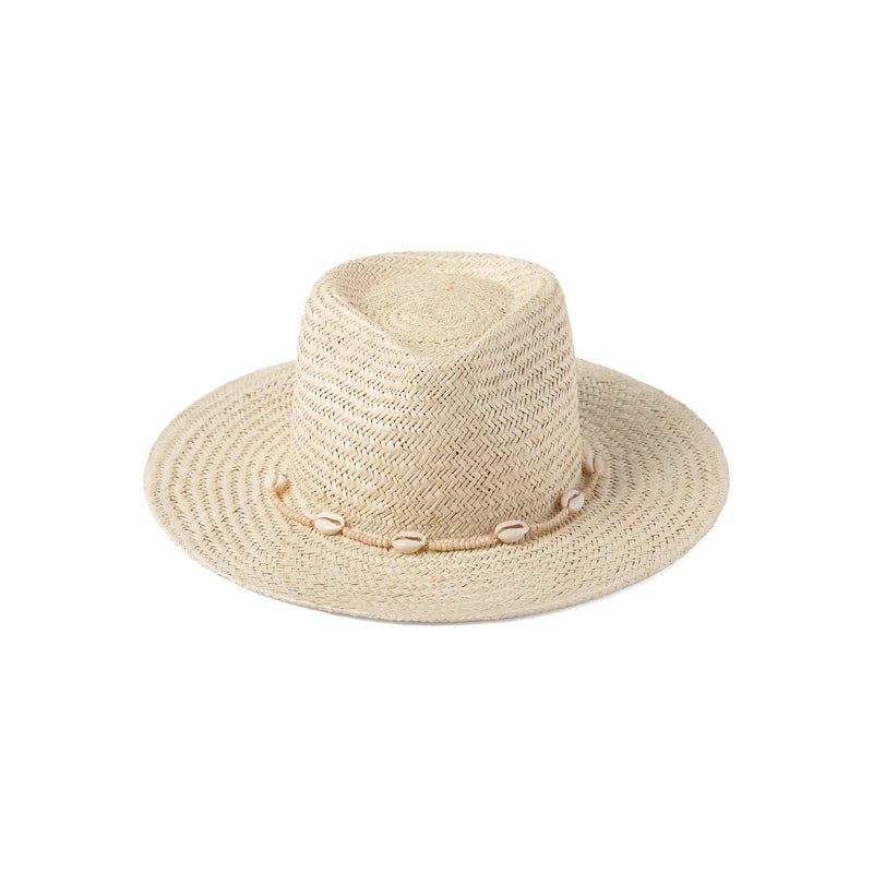 Lack of Color Seashells Fedora, Natural color