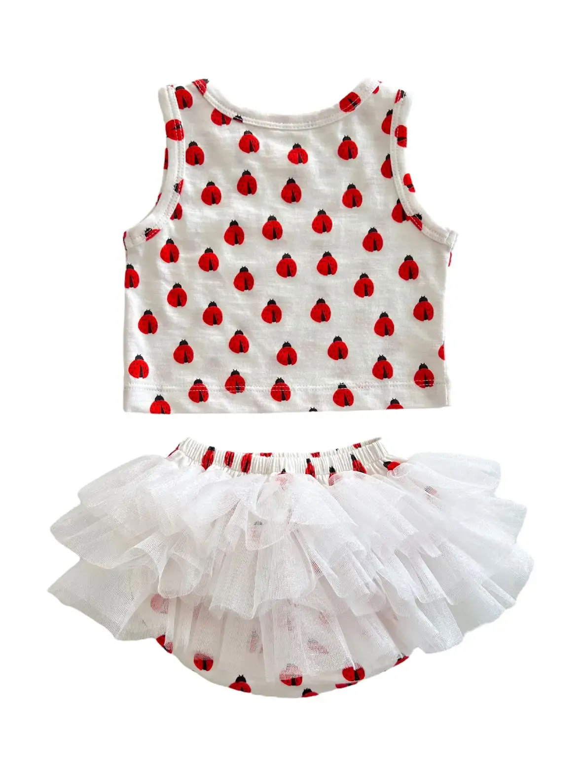 Ladybug Tutu Bloomer Set