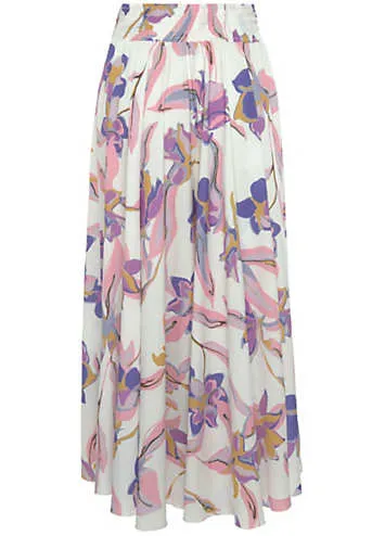 LASCANA Culottes with Floral Print at Grattan