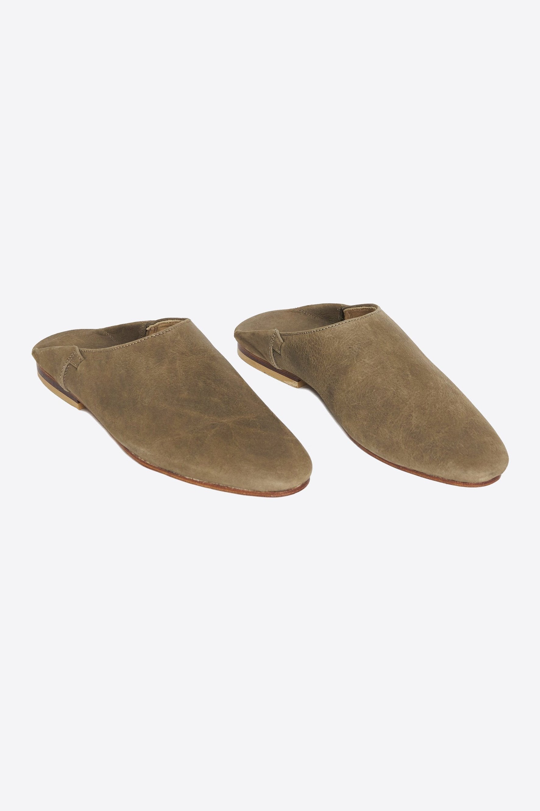 Leather Slip-On Flat