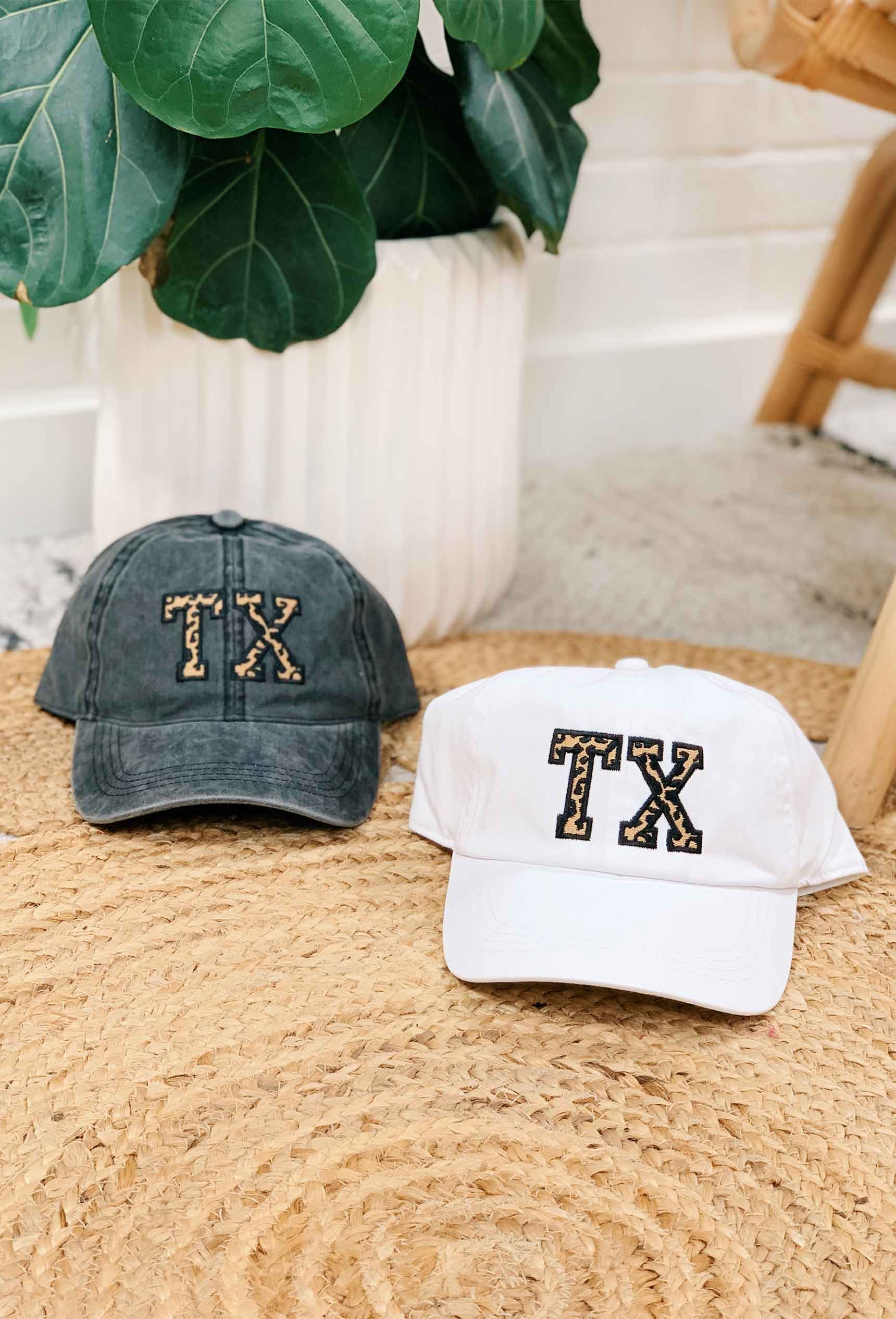 Leopard Print Baseball Cap - Texas Edition.