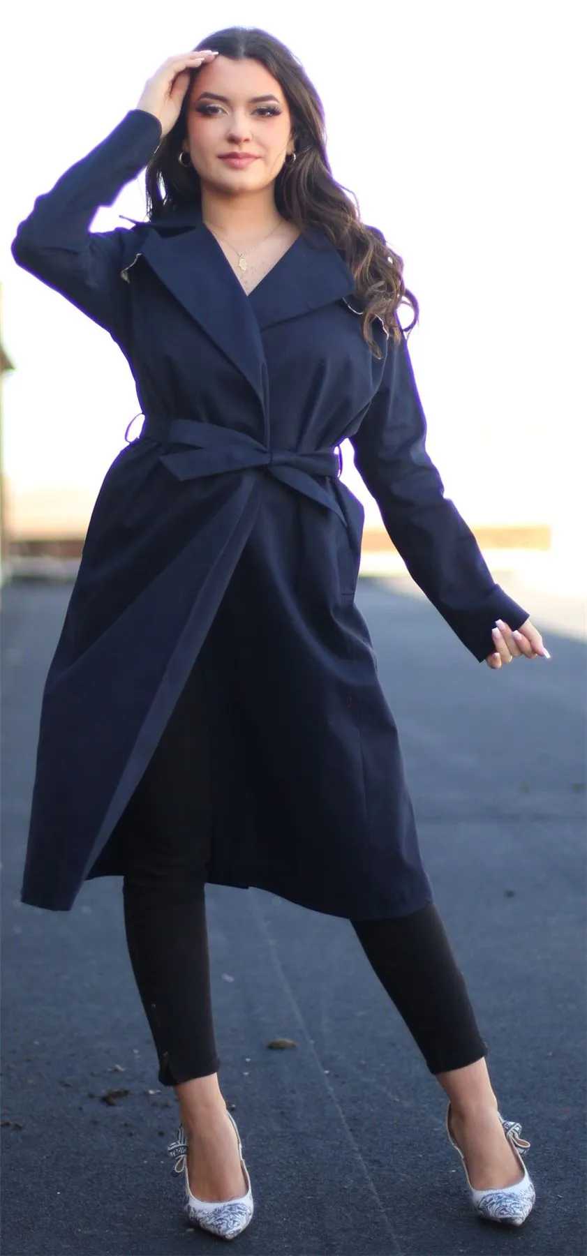 Lightweight Duster Coat for Spring and Summer