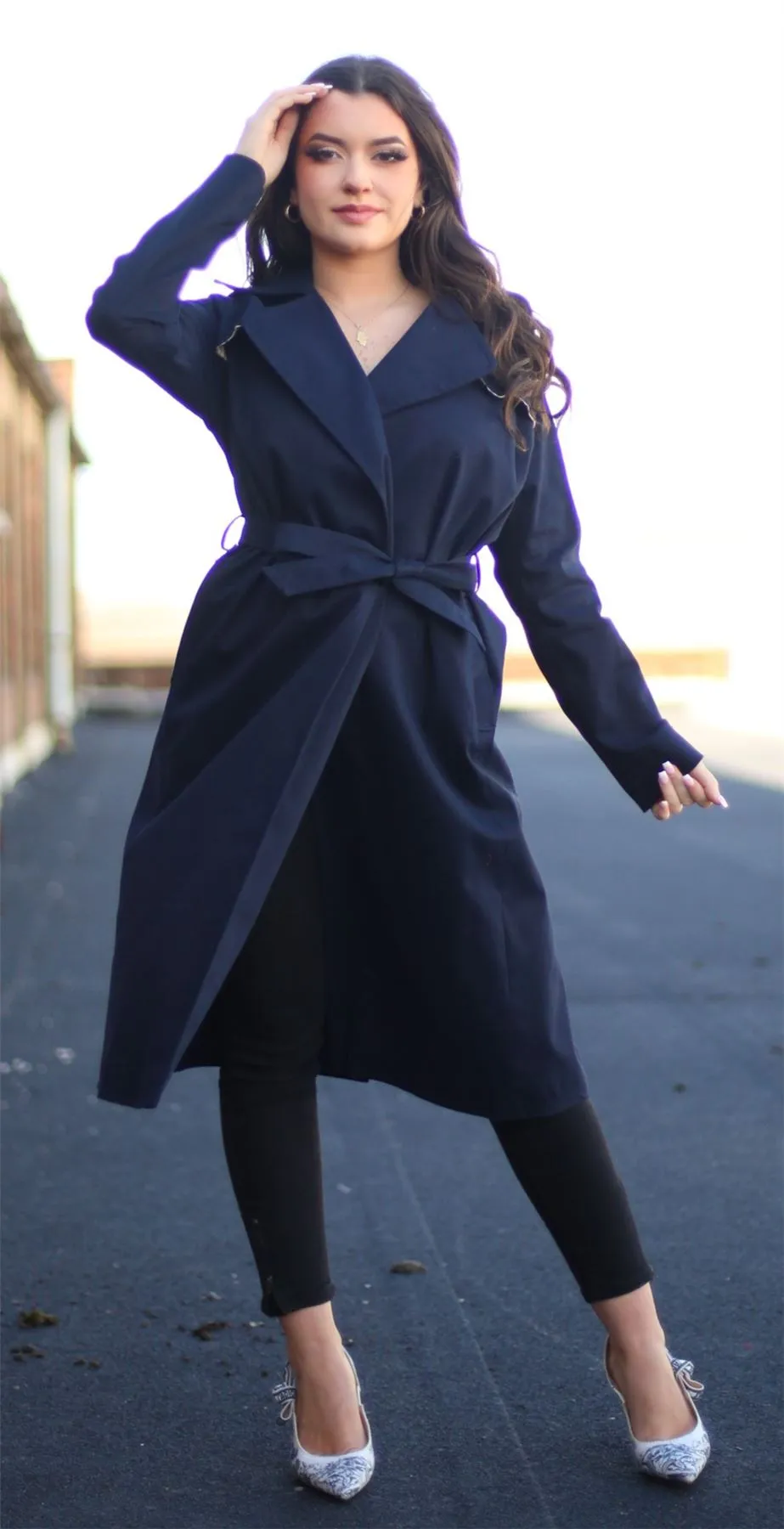 Lightweight Duster Coat for Spring and Summer