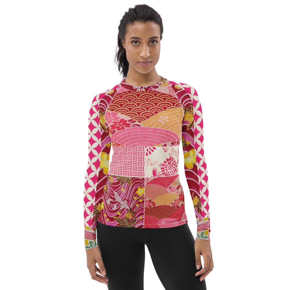 Lili'uokalani Queen Fashion Rashguard Top