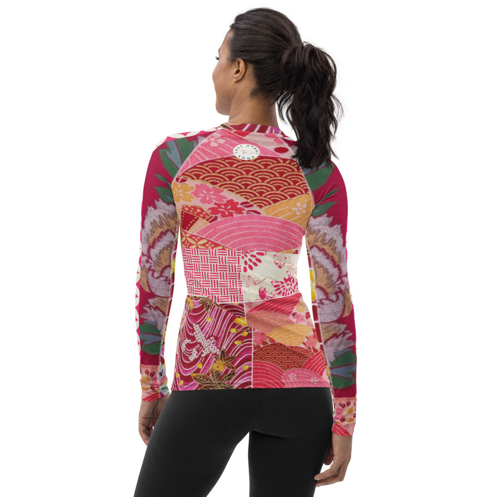 Lili'uokalani Queen Fashion Rashguard Top