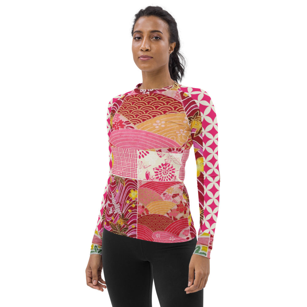 Lili'uokalani Queen Fashion Rashguard Top