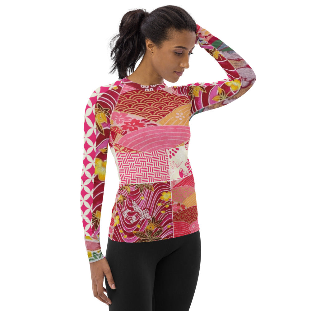 Lili'uokalani Queen Fashion Rashguard Top