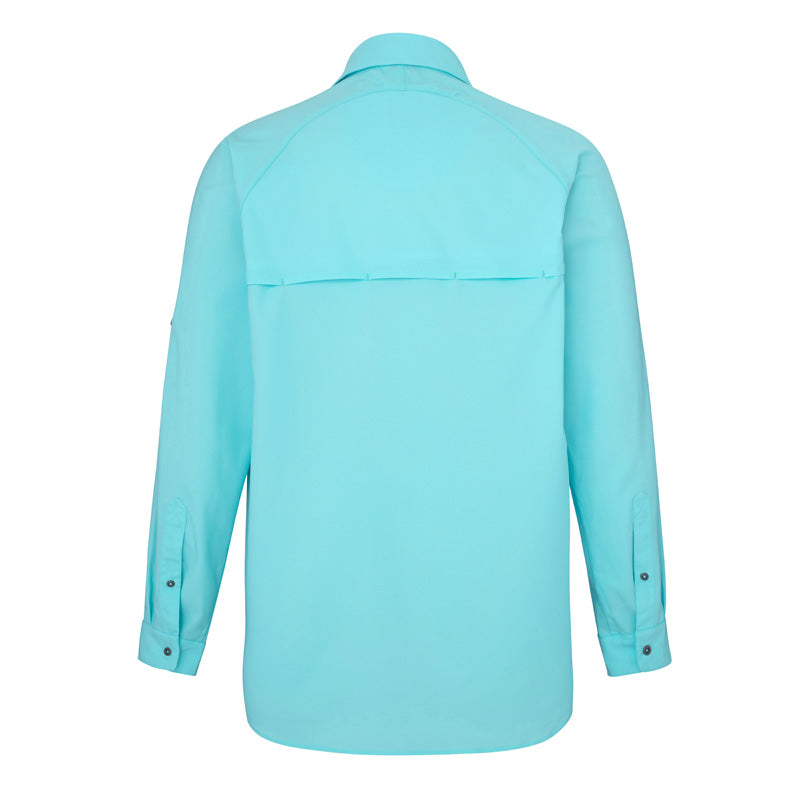 Long-sleeve fishing shirt with high-performance capabilities - Spooler