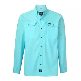 Long-sleeve fishing shirt with high-performance capabilities - Spooler