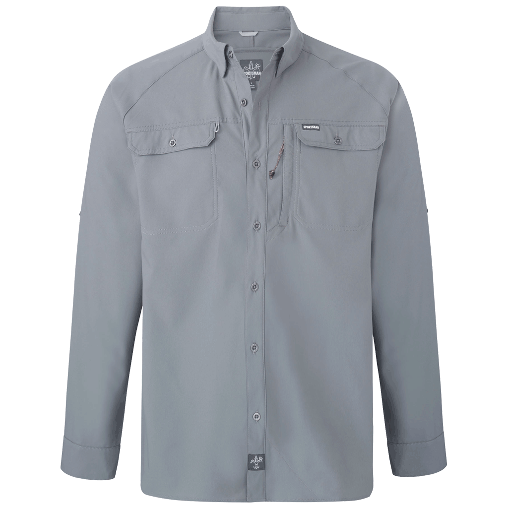 Long-sleeve fishing shirt with high-performance capabilities - Spooler