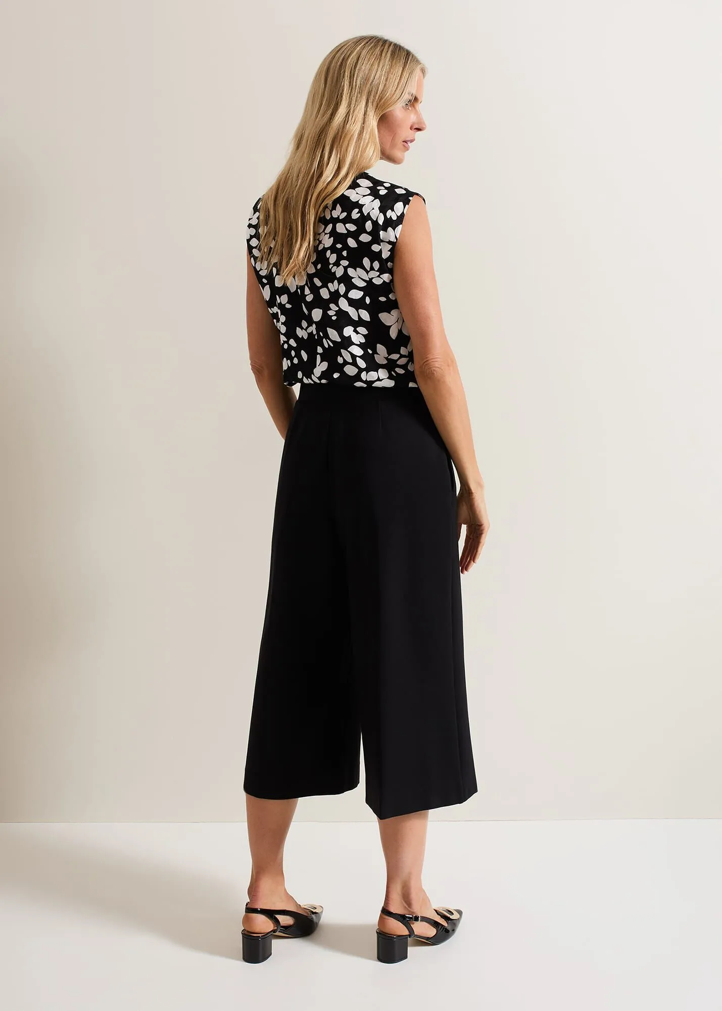 Black Ponte Culottes - Lori