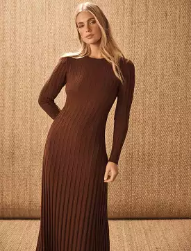 Lyla Crew Neck Knit Dress