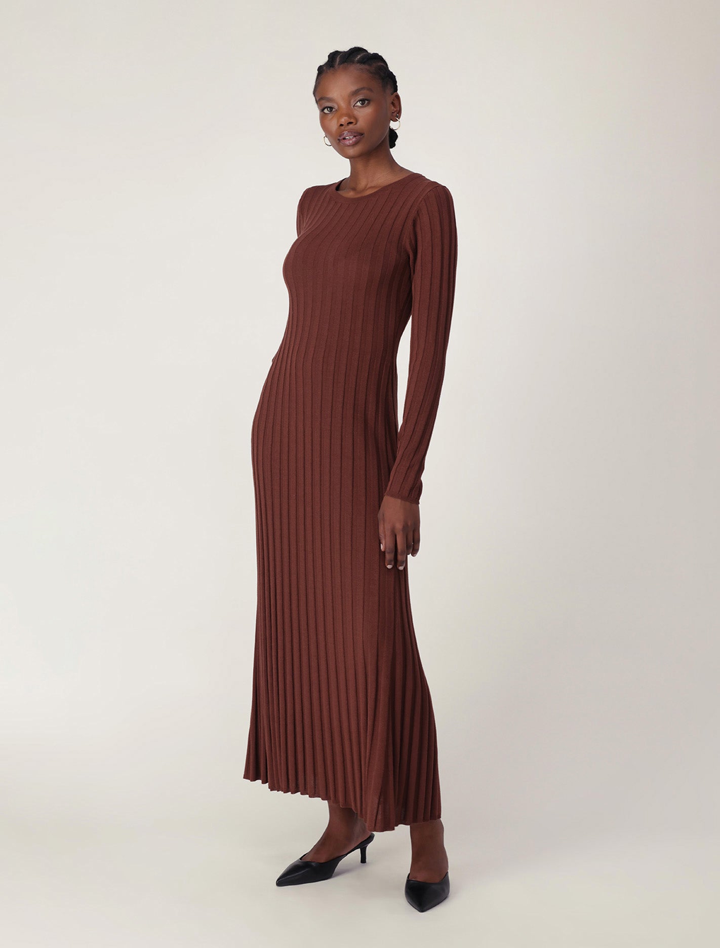 Lyla Crew Neck Knit Dress