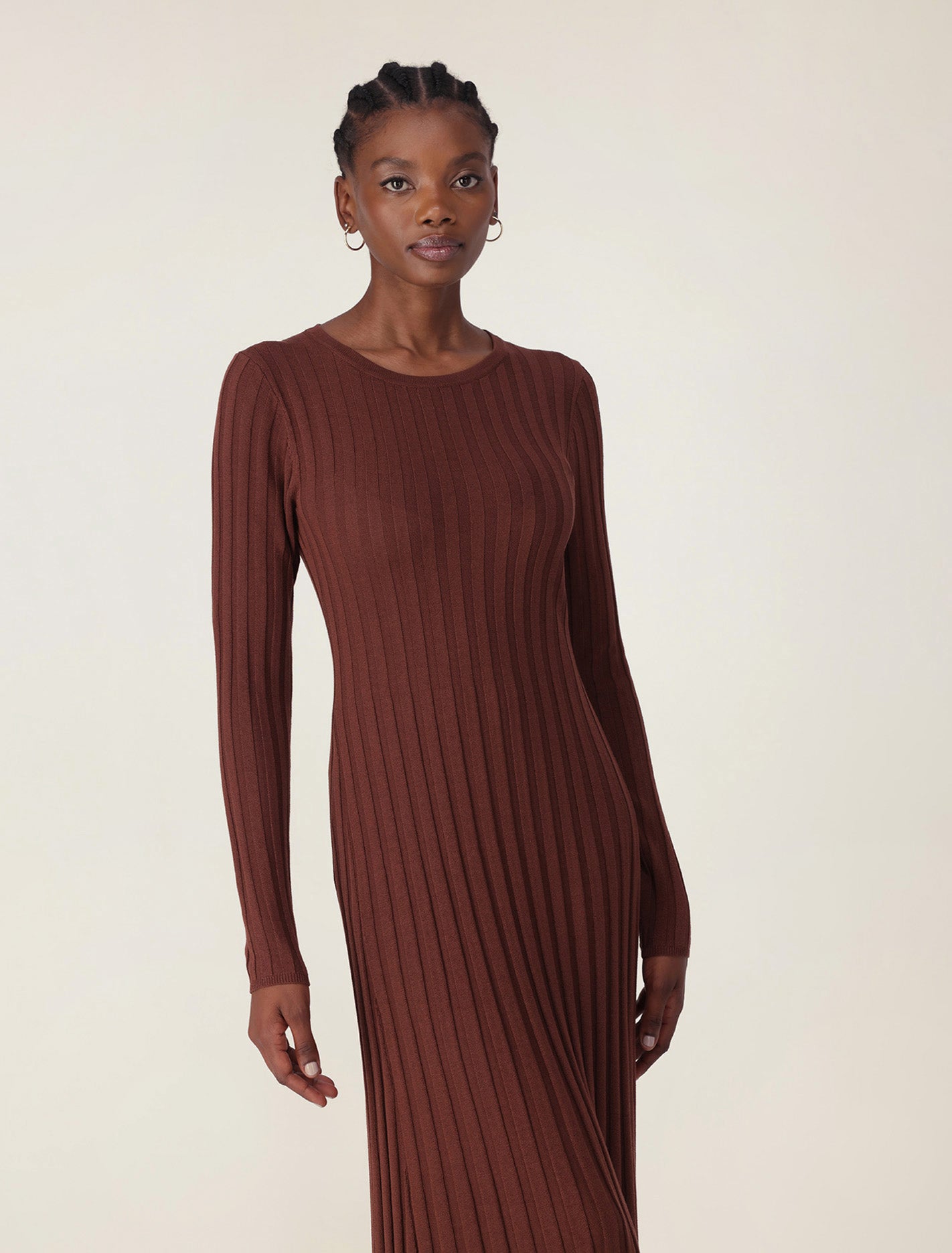 Lyla Crew Neck Knit Dress