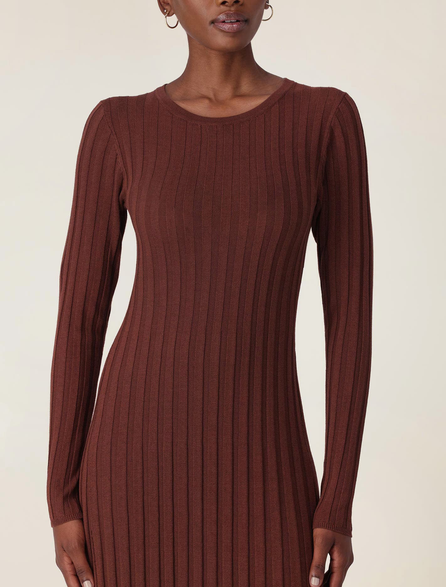 Lyla Crew Neck Knit Dress