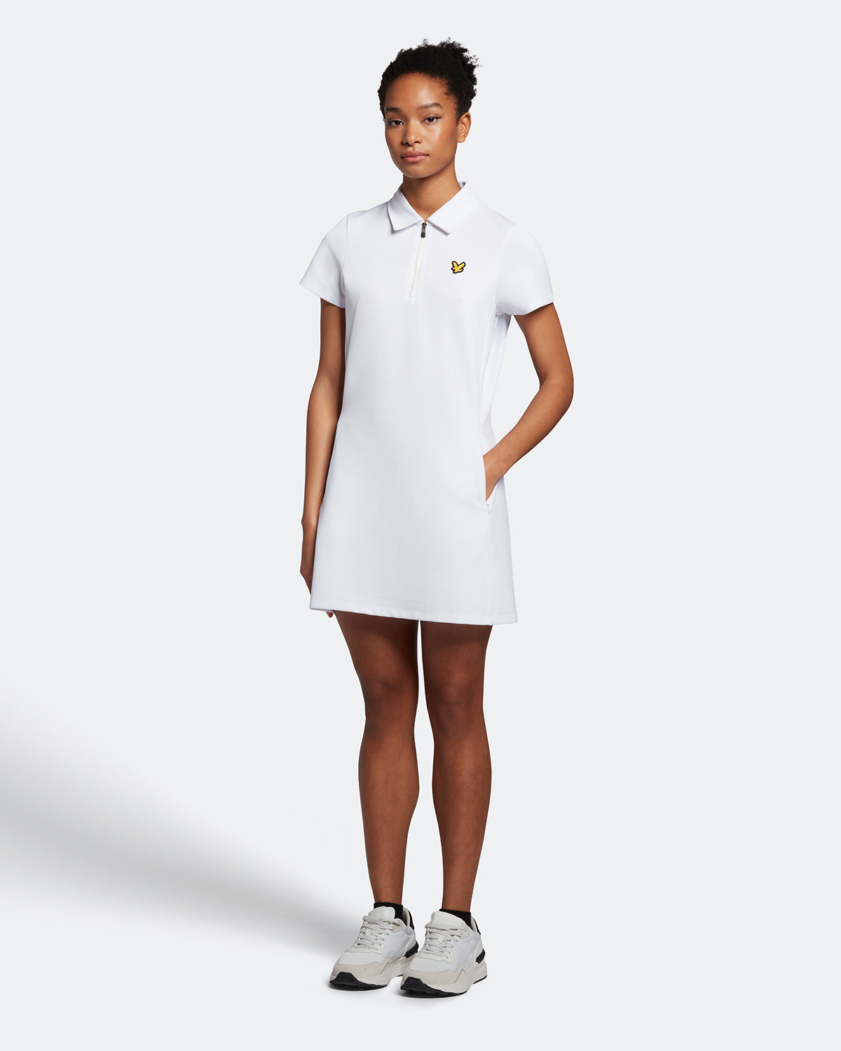 Lyle & Scott White Vicky Dress - Women's Spring/Summer 2023