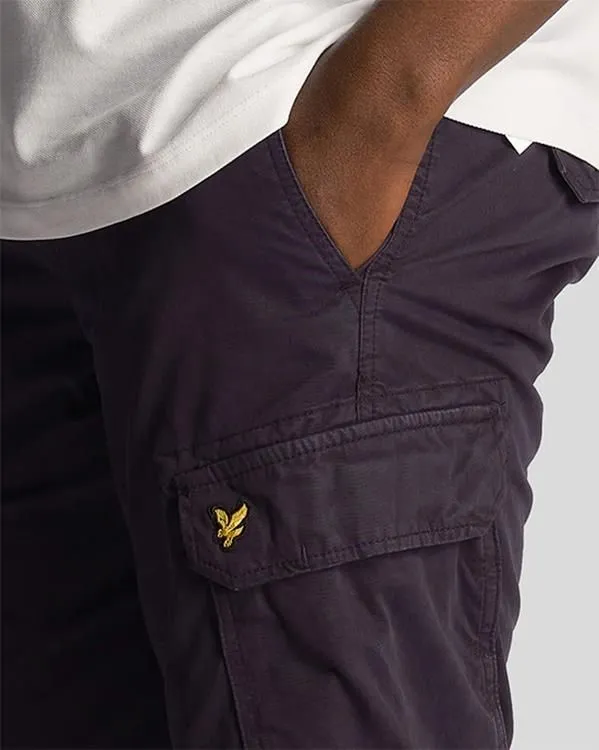 Dark Navy Lyle & Scott Wembley Core Cargo Shorts