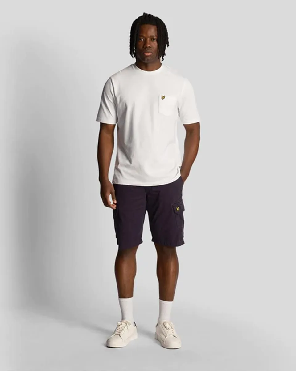 Dark Navy Lyle & Scott Wembley Core Cargo Shorts