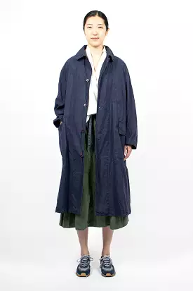 M Coat Navy - a stylish and versatile navy coat - perfect for all occasions.