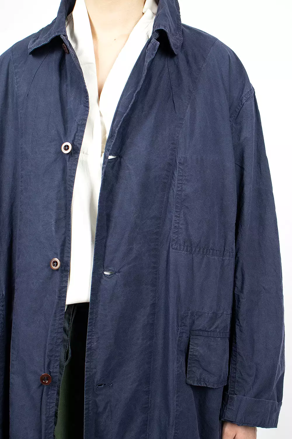 M Coat Navy - a stylish and versatile navy coat - perfect for all occasions.