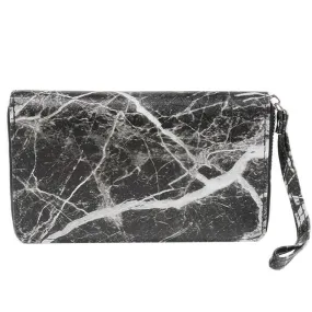 Marble Lightning Black Wallet