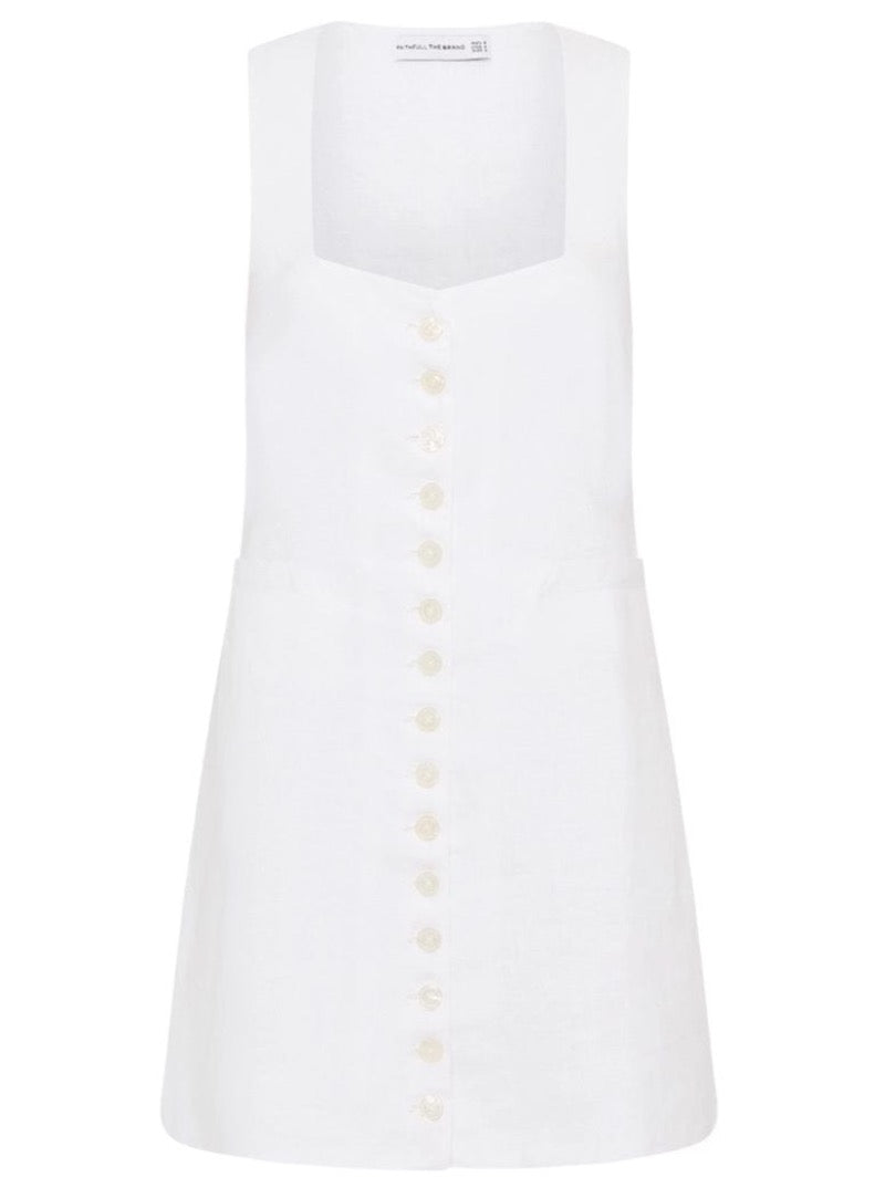 Marinia White Minidress