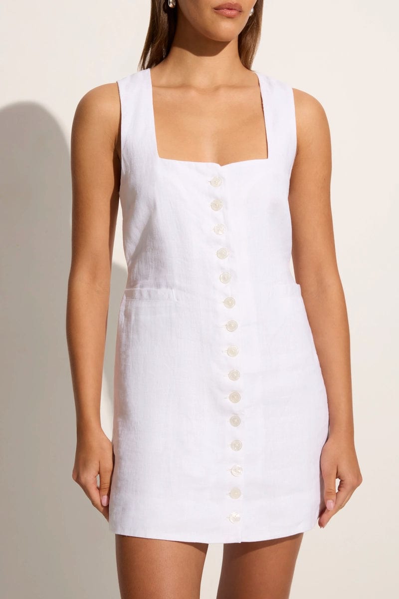 Marinia White Minidress