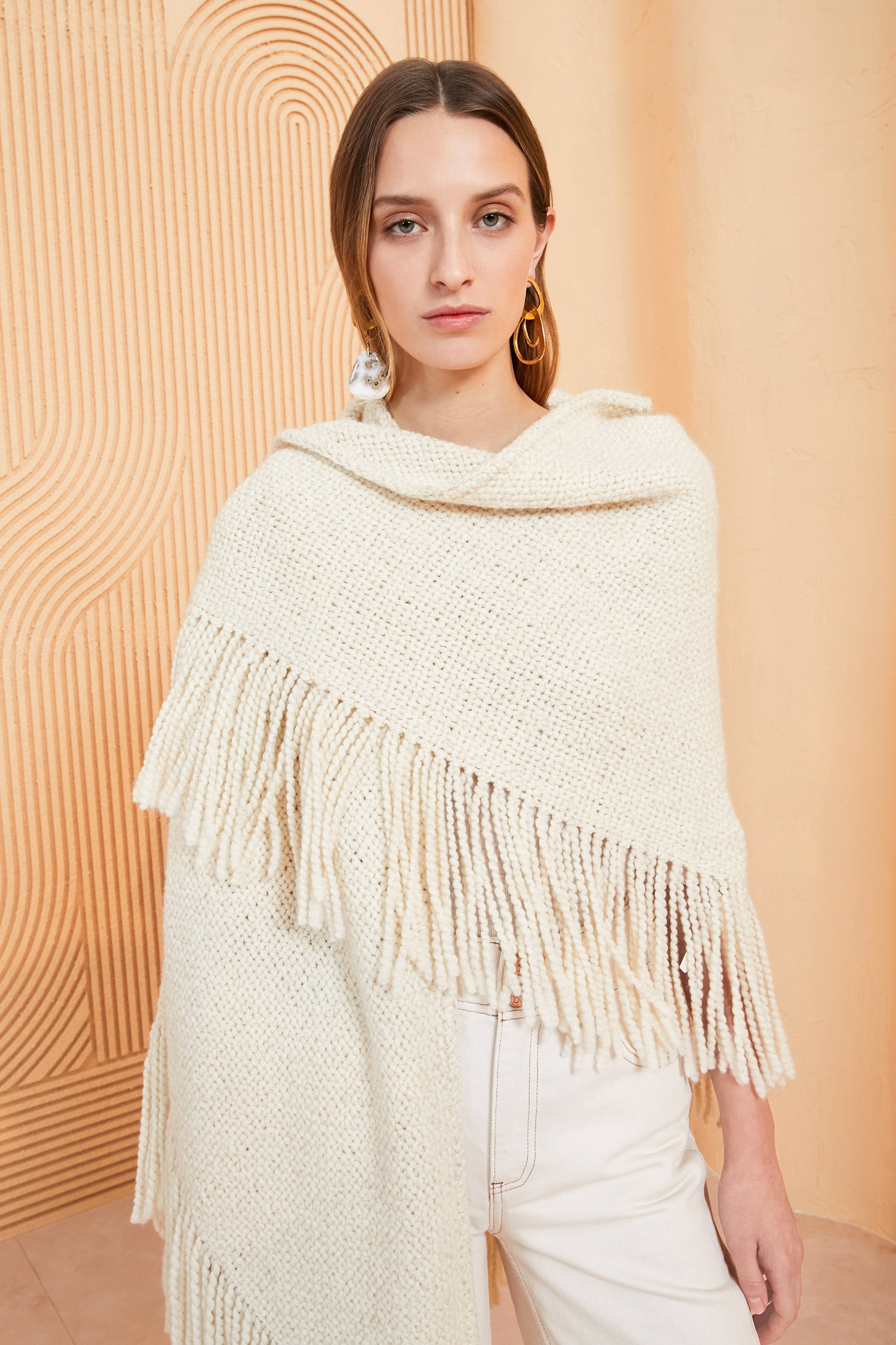 Martina Shawl - Cream