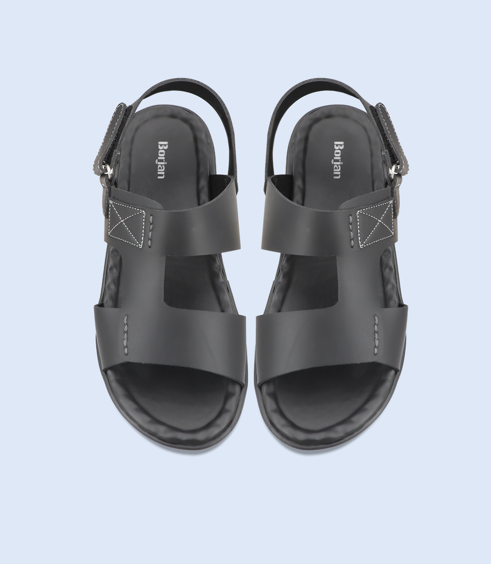 Men's Black Casual Sandal