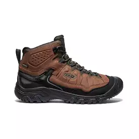 Mens Targhee IV Mid Waterproof Hiking Boot - Bison/Black