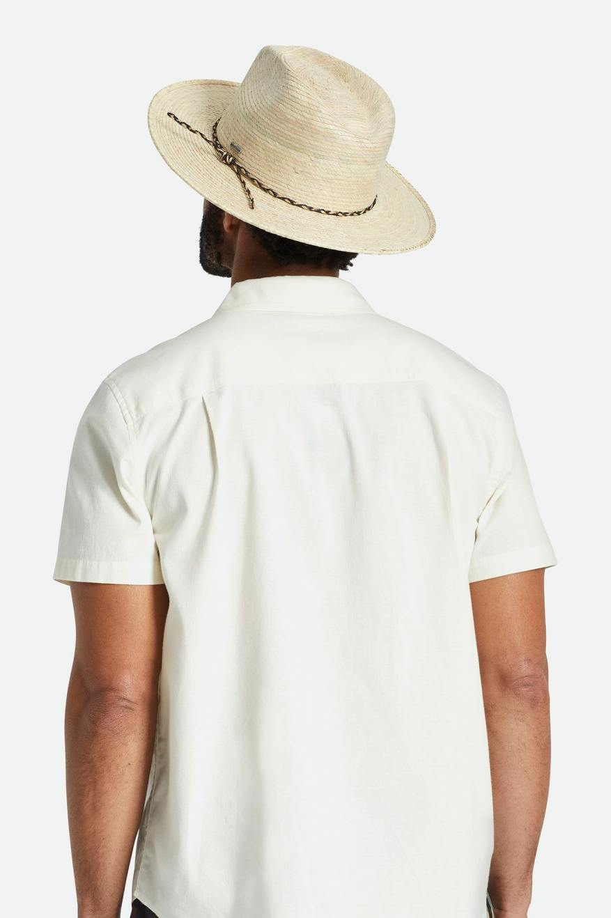 Messer Fedora Hat – Western Style Straw Fedora with Distinctive Design