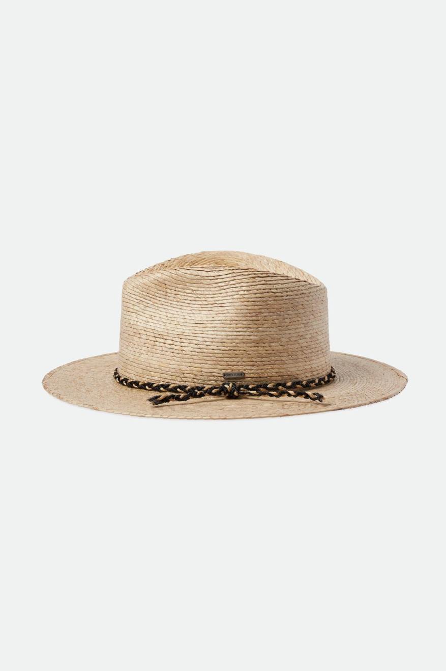 Messer Fedora Hat – Western Style Straw Fedora with Distinctive Design