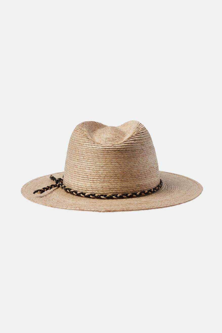 Messer Fedora Hat – Western Style Straw Fedora with Distinctive Design