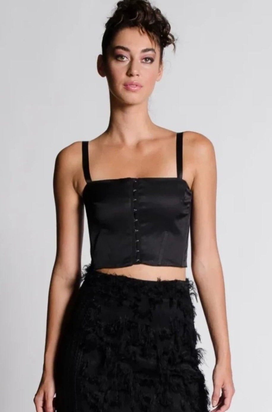 Missandei Satin Bustier Top