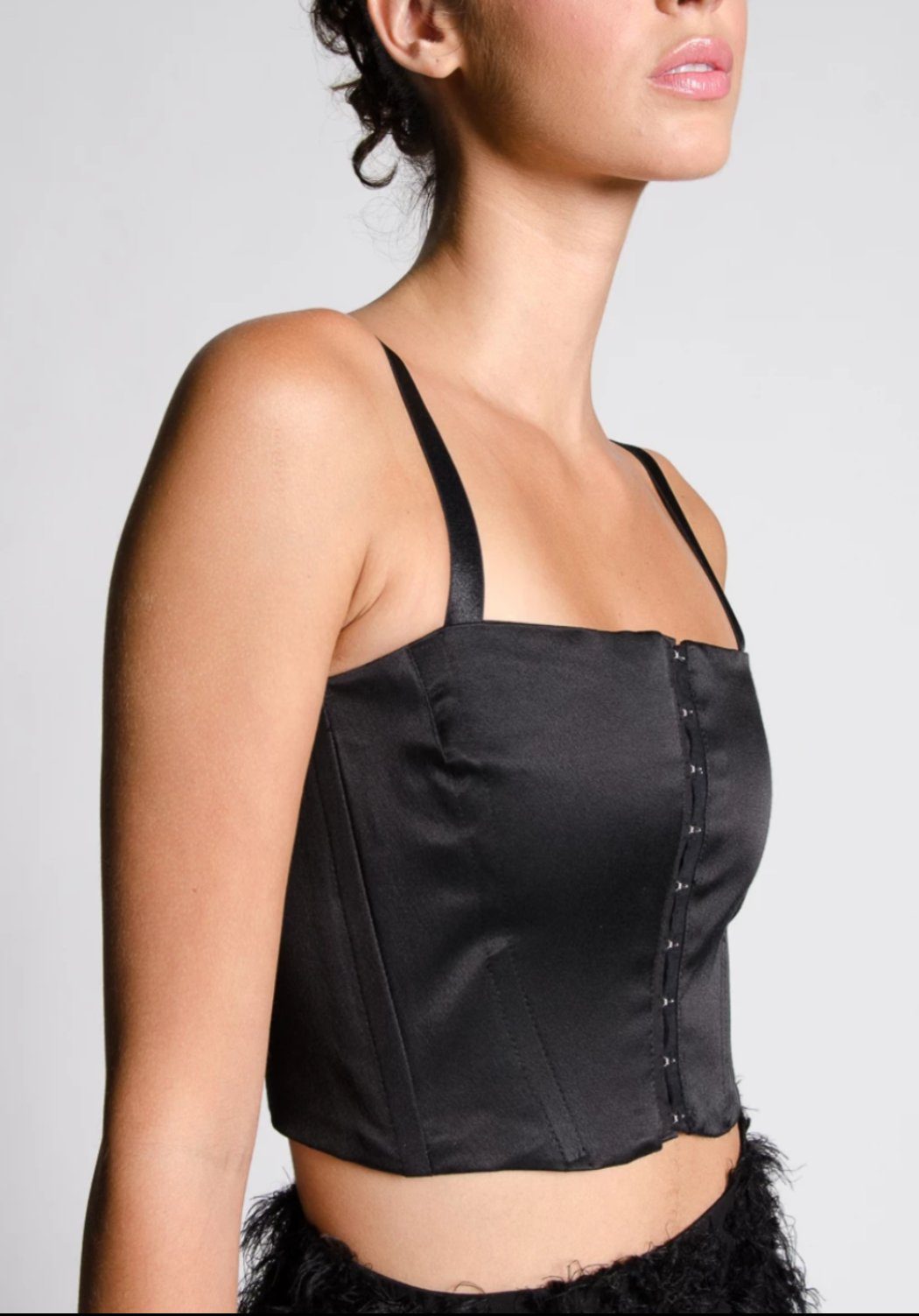 Missandei Satin Bustier Top