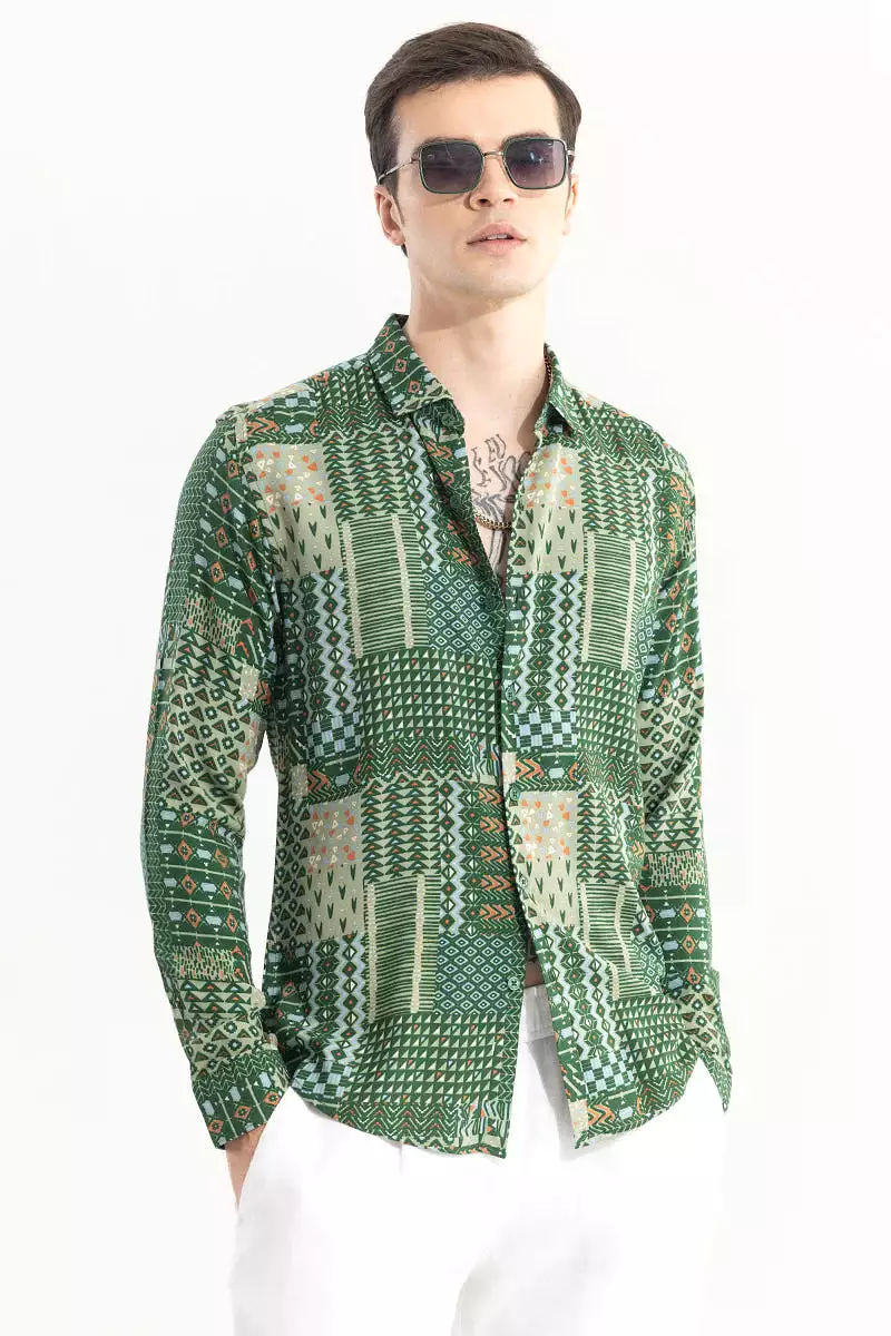 Mixtape green shirt - the top choice for stylish and trendy fashion enthusiasts.