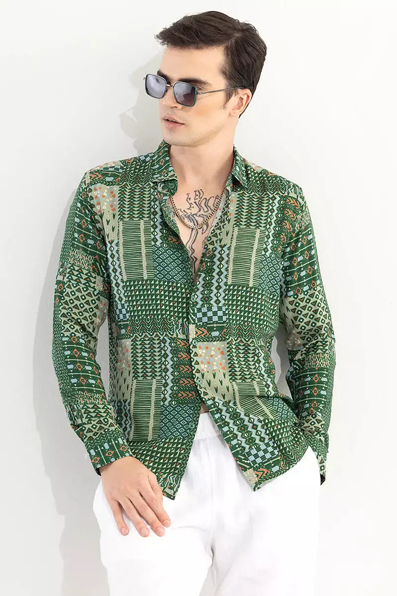 Mixtape green shirt - the top choice for stylish and trendy fashion enthusiasts.