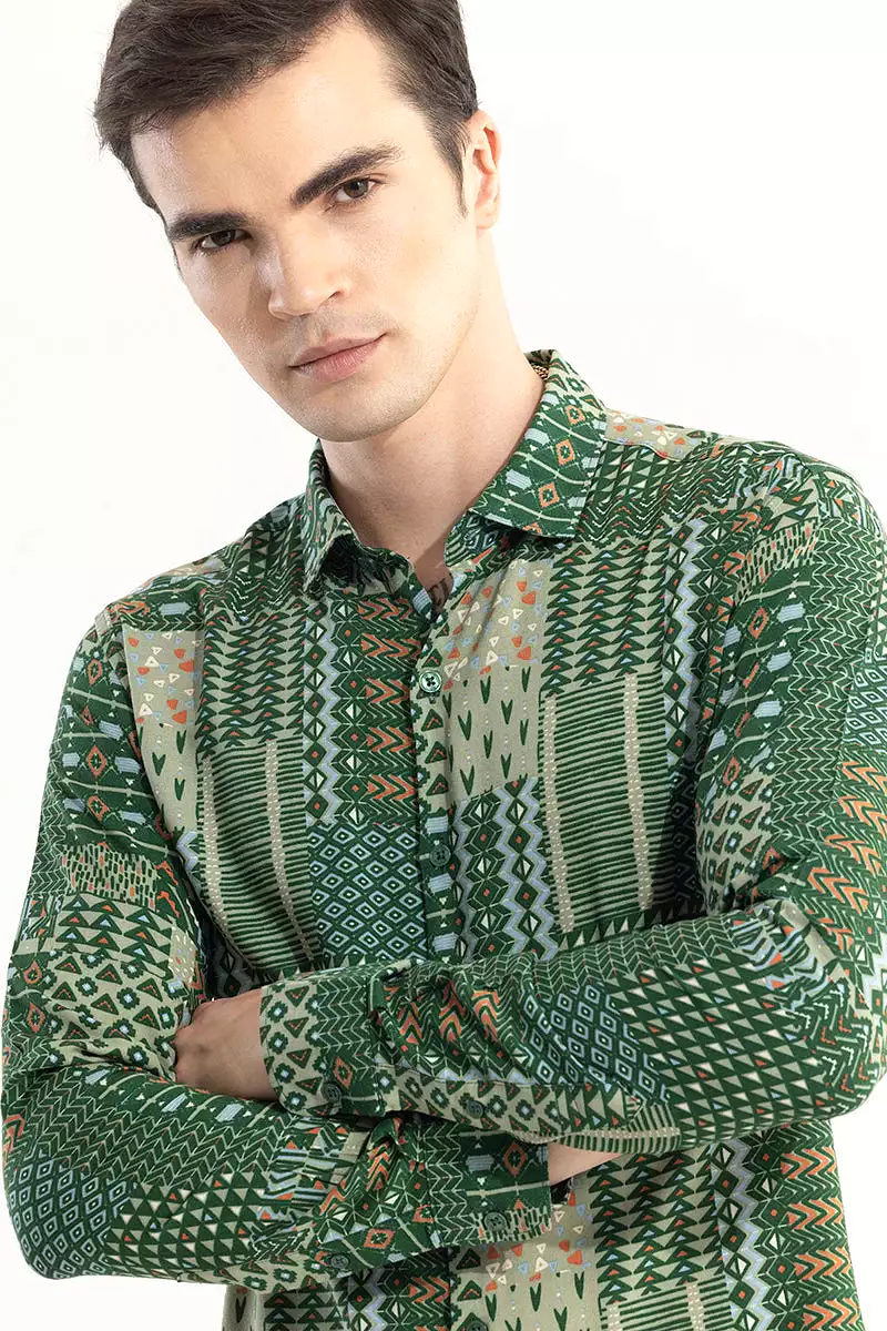 Mixtape green shirt - the top choice for stylish and trendy fashion enthusiasts.