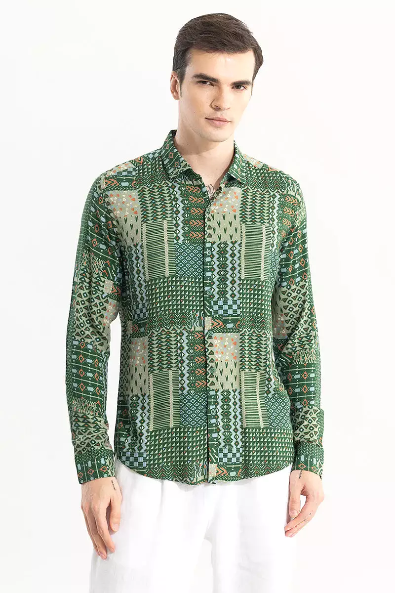 Mixtape green shirt - the top choice for stylish and trendy fashion enthusiasts.