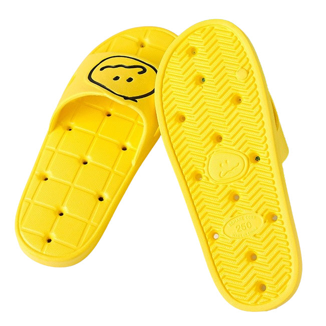 Monagusta home bathroom slippers sandals with water holes, non-slip, comfortable and lightweight - perfect for couples. Great gi