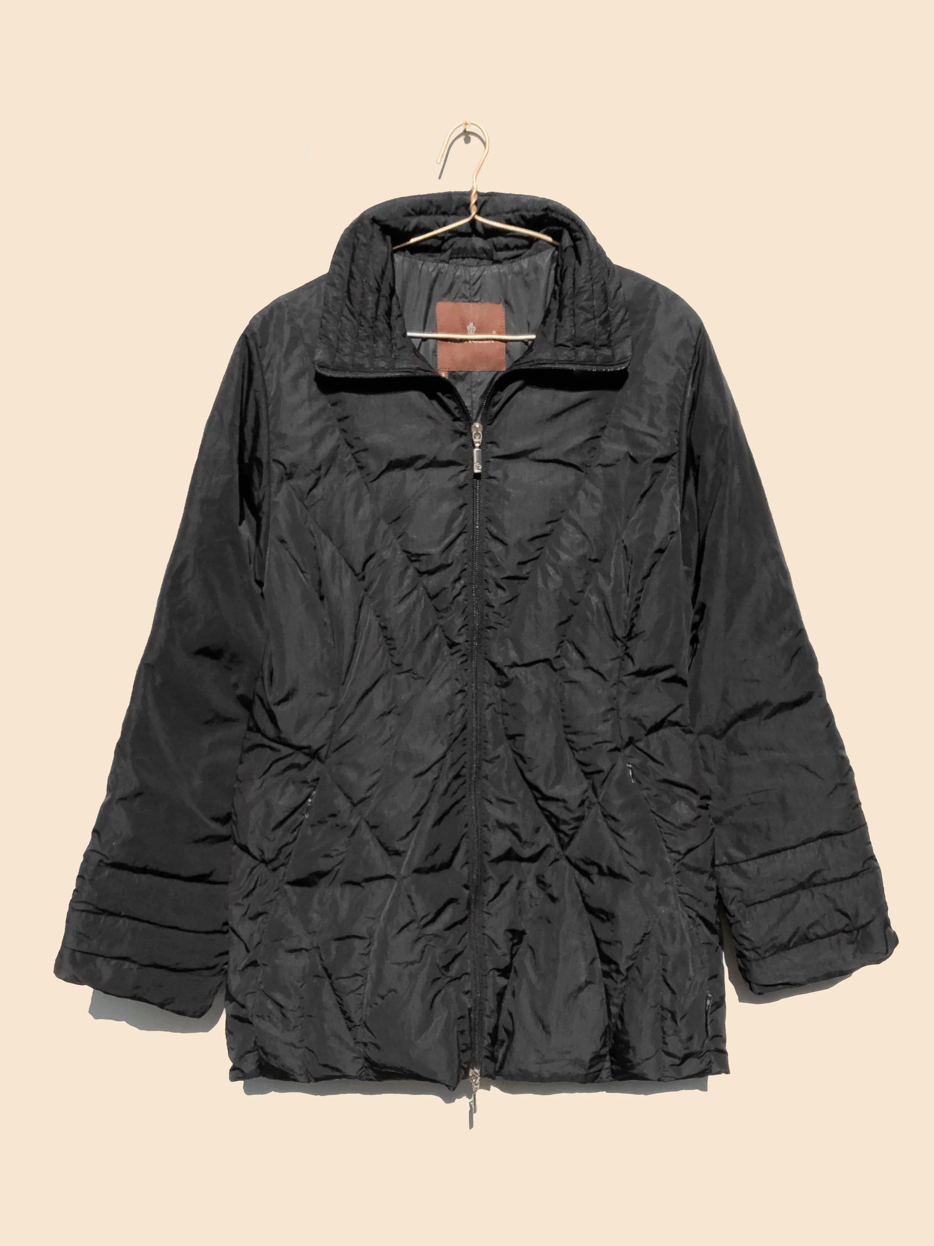 Moncler Black Quilted Puffer Down Jacket (M/L)