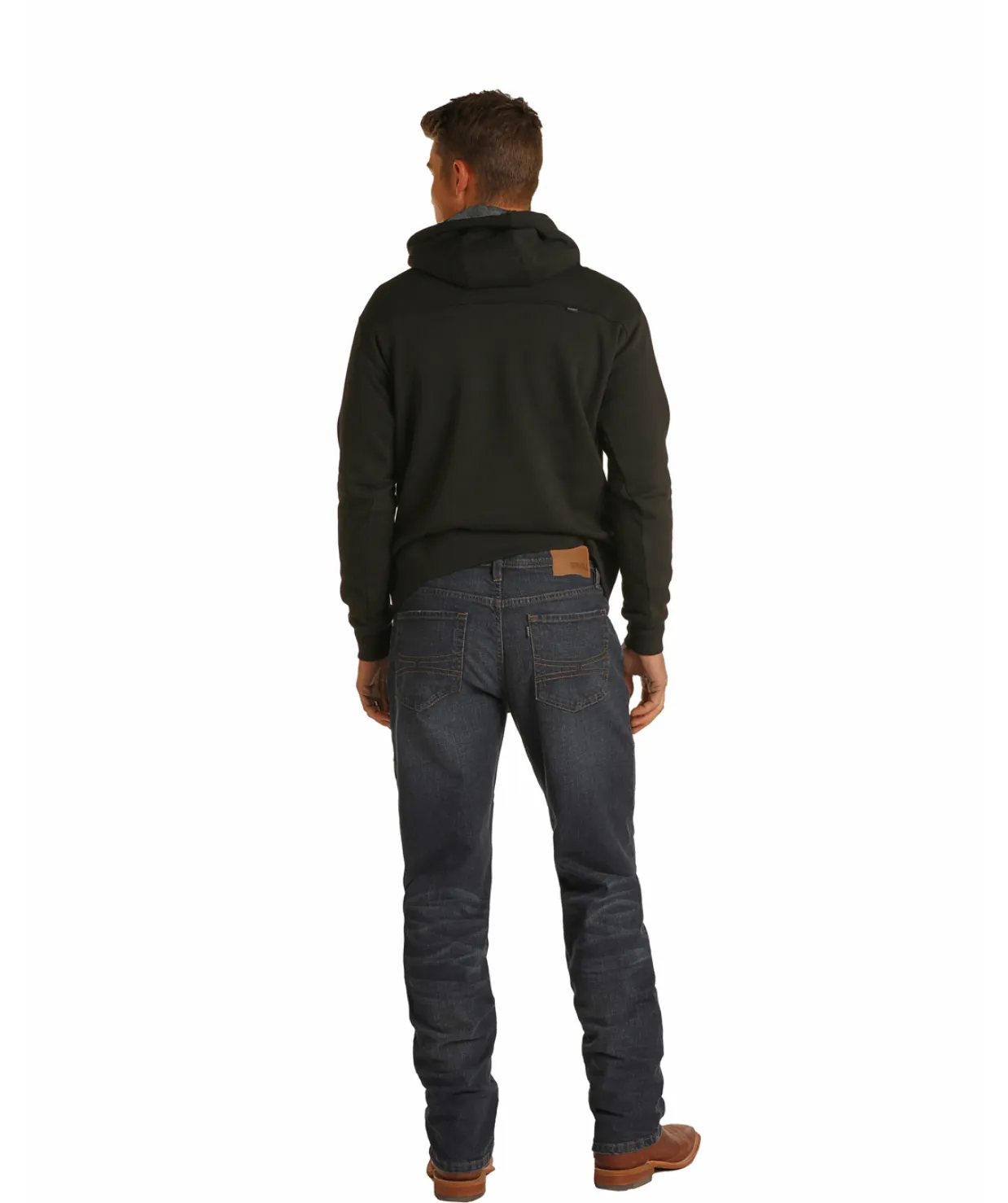 Hooey X Rock&Roll Denim Men's Relaxed Fit Bootcut Jean at MTB1803