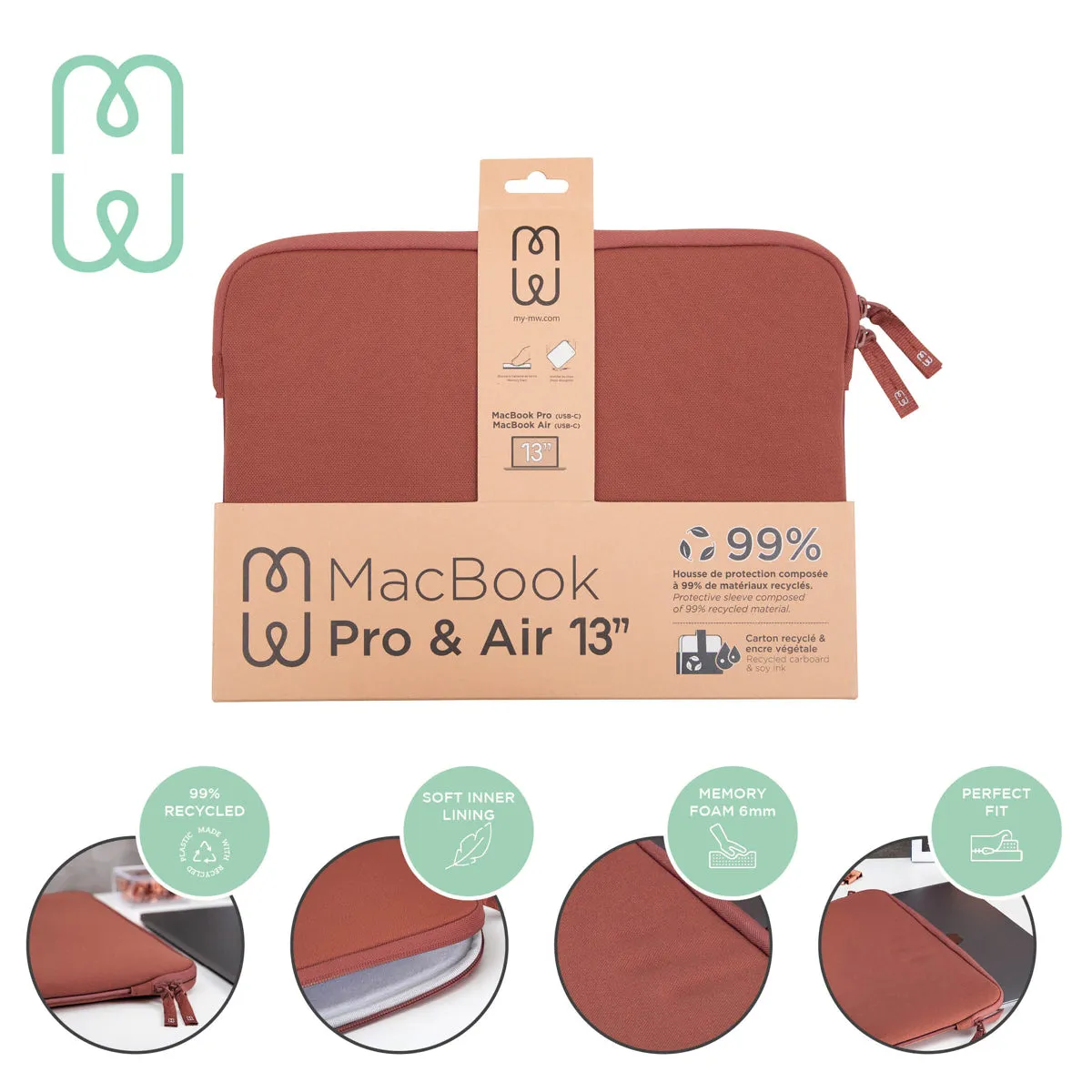 MW Horizon MacBook Pro/Air 13 Recycled Sleeve