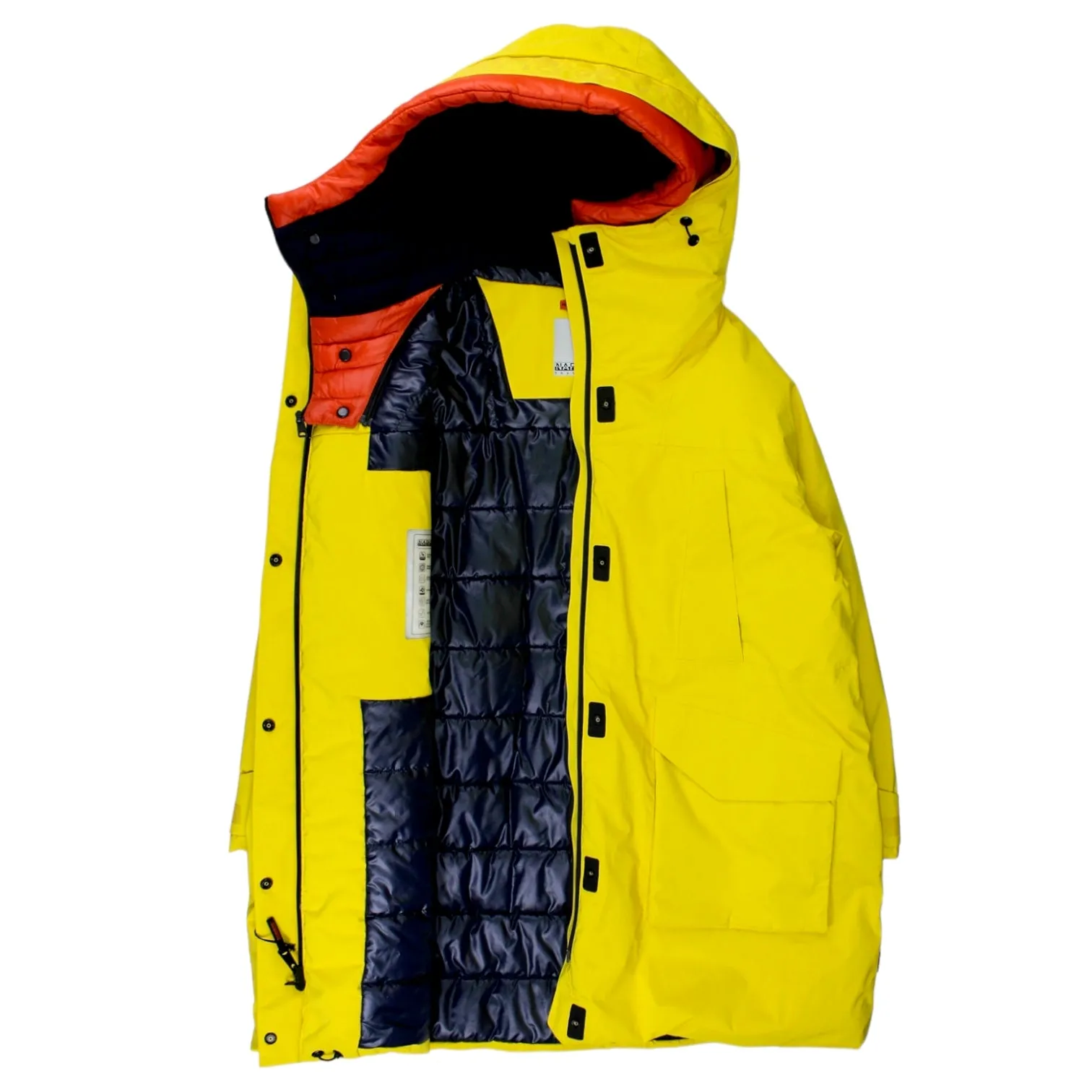 Napapijri Yellow Fahrenheit W Coat Latest Collection