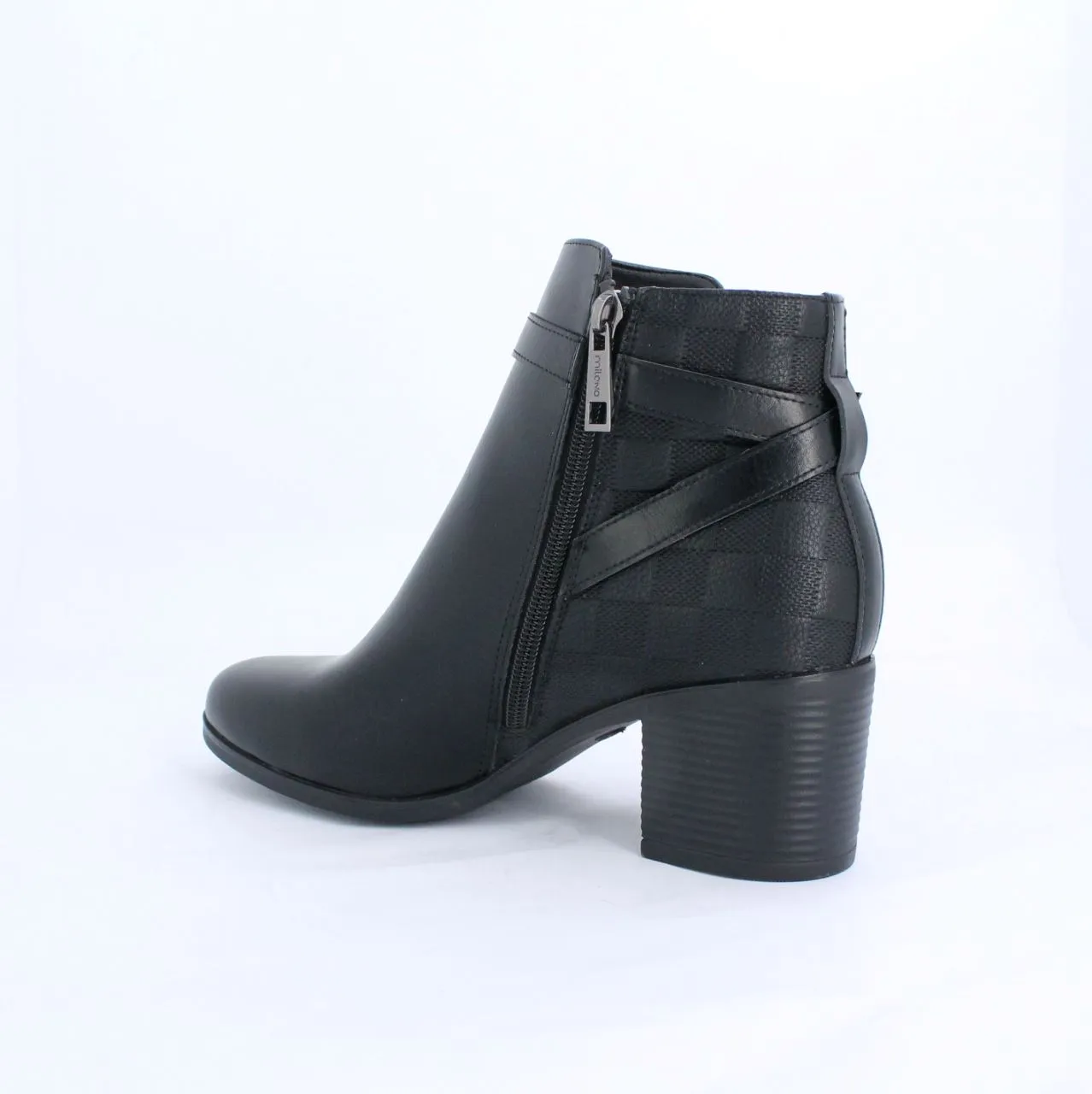 NELLY BLACK ANKLE BOOT