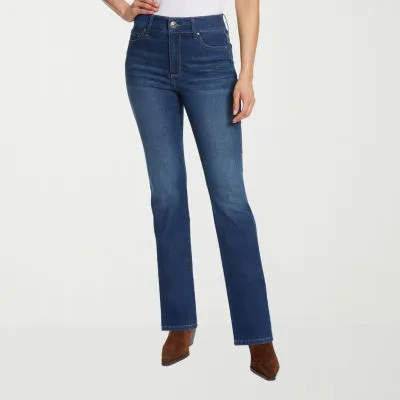 new! Gloria Vanderbilt Womens High Rise Bootcut Jean