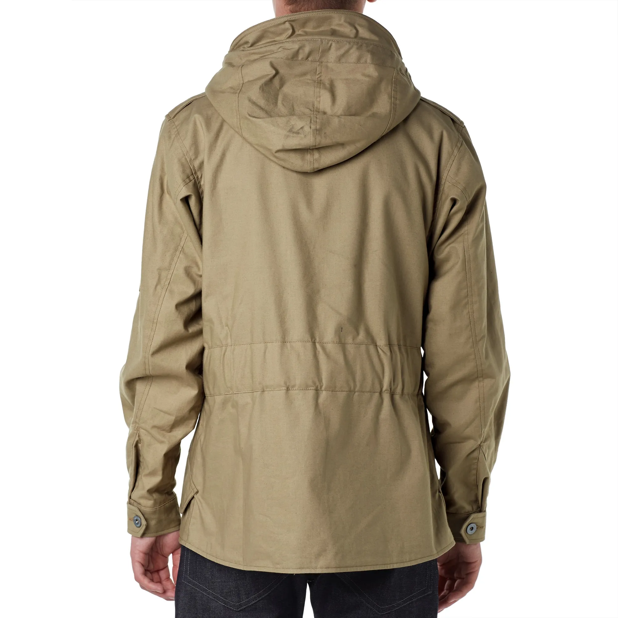 Nigel Cabourn Cropped CWP Jacket Stone